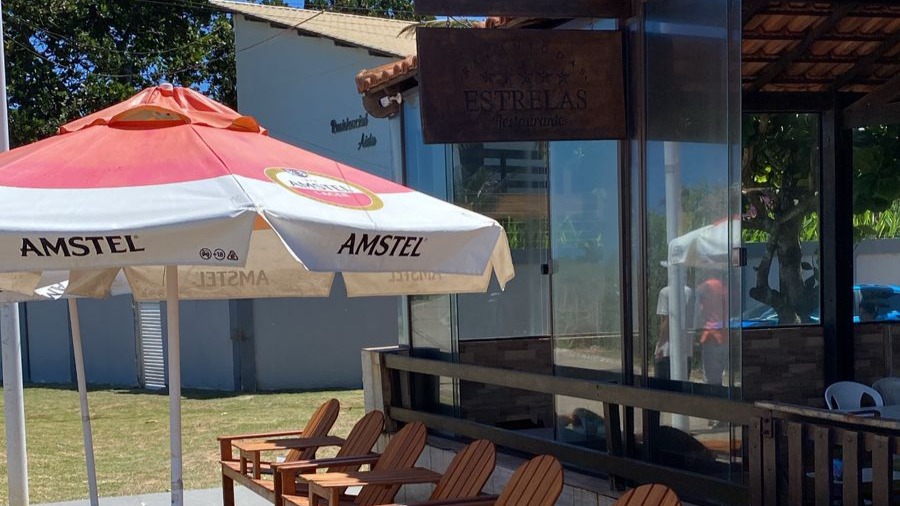 Fachada do Restaurante Recanto das Estrelas